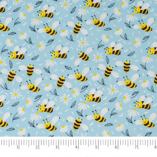 SINGER 10" x 10" Daisies Gnomes Square Cotton Fabric Premium Packs